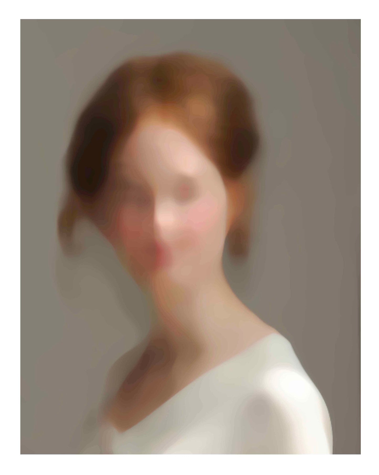 Alicia Portrett, trykk, abstrakt