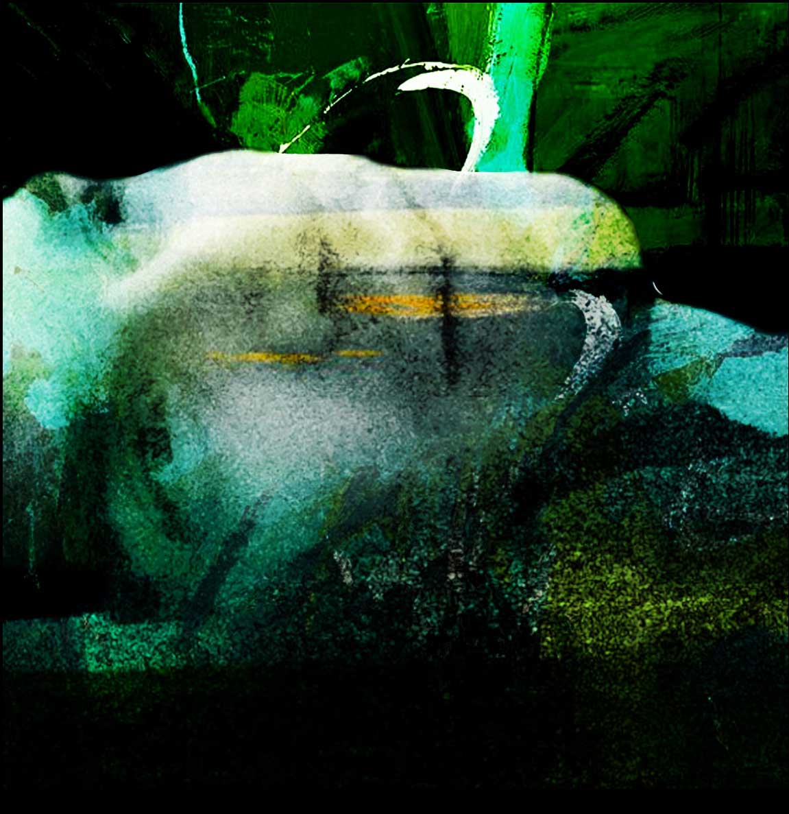 DEEP END, håndkolorerte trykk
