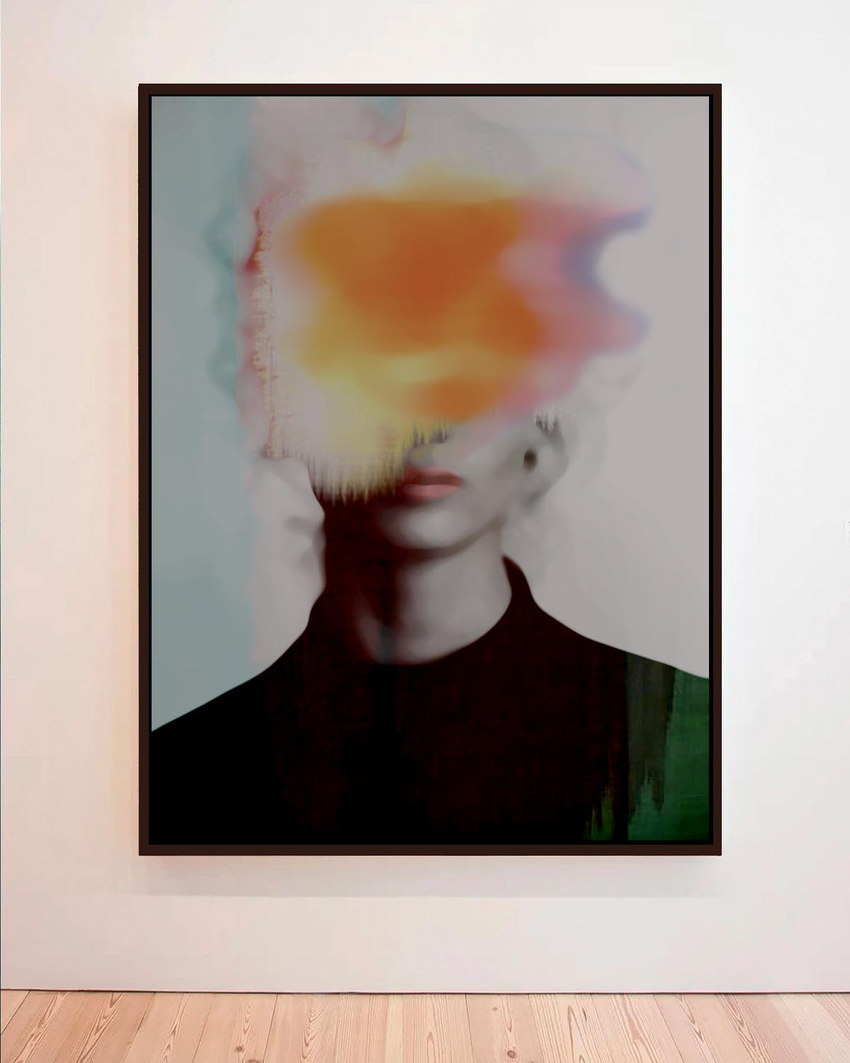 Eclipsed Gaze - nummerert kunst trykk | Eva C. Laska