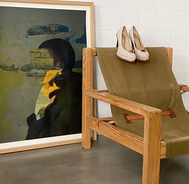 THE UNKNOWN, Håndkolorert DGA, Akvarell/Tørrpastell/Blekk