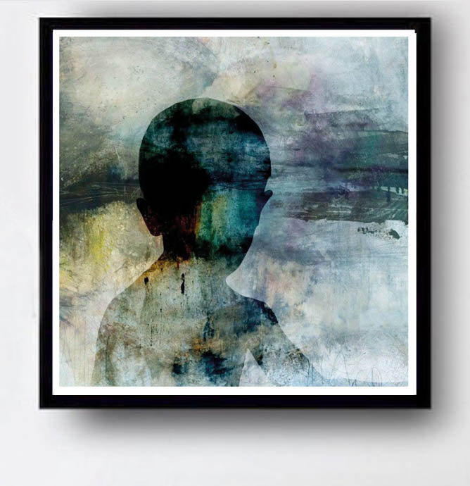 BLUE BOY, håndkolorerte trykk