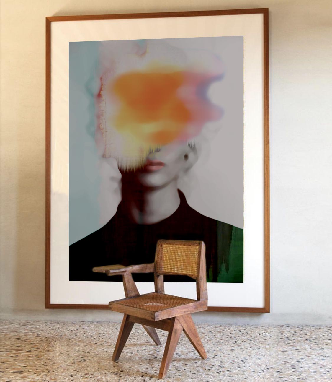 Eclipsed Gaze  - nummerert kunst trykk | Eva C. Laska