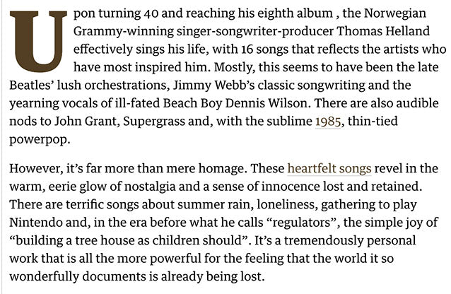 Sang 10, WHEN I WAS A CHILD, Thom Hell/Happy rabbit